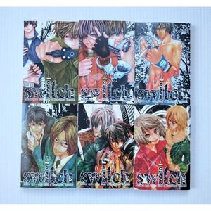 Switch Manga Lot English Vol 1 2 4 6 7 Naked Ape Viz Media First Printing